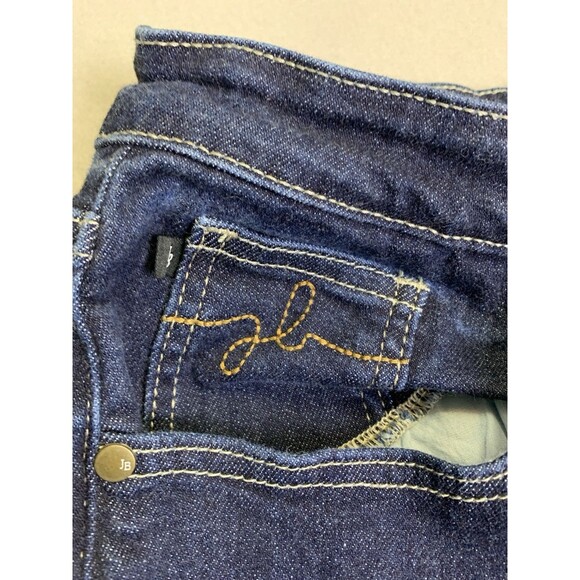 Judy Blue Jeans Womens 15/32 Blue Mom Jean Dark Wash Denim Straight Leg - Picture 5 of 10